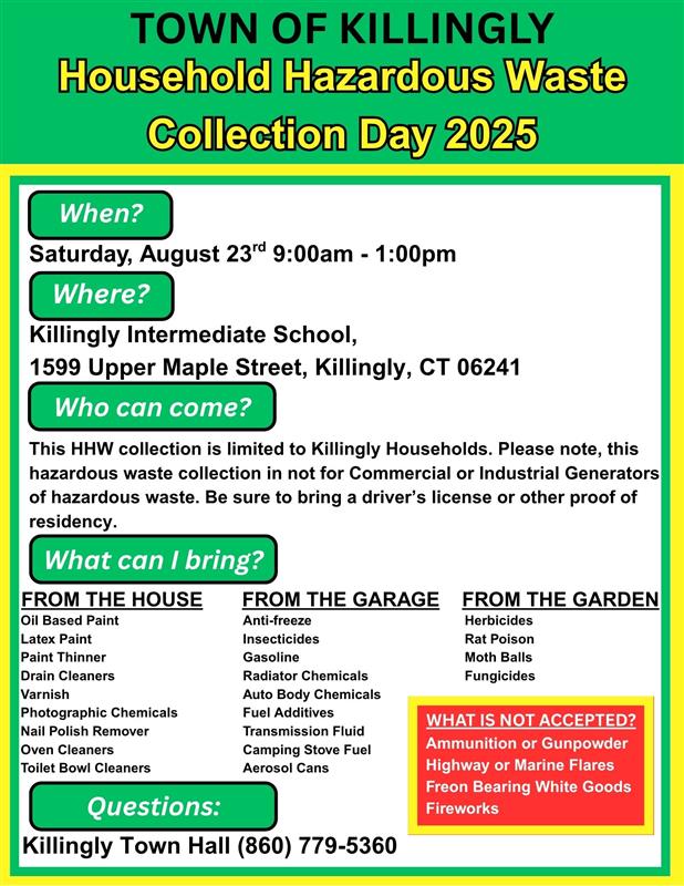 Hazardous Waste Day